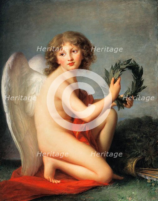 Henryk Lubomirski (1777-1850) as Genius of Fame, 1789. Creator: Vigée Le Brun, Louise Élisabeth (1755-1842).