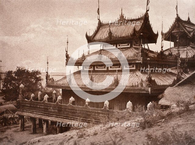 No. 8. Ye-nan-gyoung [Yenangyaung]. Kyoung., 1855. Creator: Captain Linnaeus Tripe.