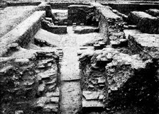 The Roman Villa recently discovered at Darenth, Kent: remains of hypocausts..., 1895. Creator: Ernest Christopher Youens.