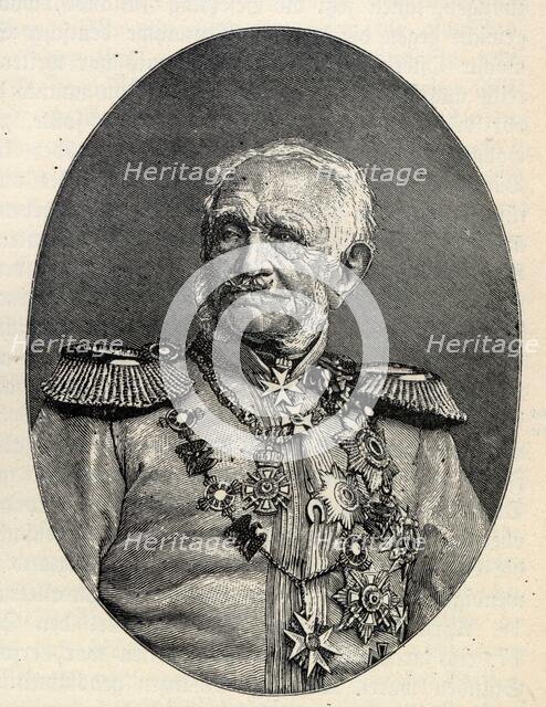 Generalfeldmarschall Friedrich Graf von Wrangel (1784-1877). Creator: Anonymous.