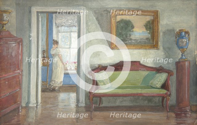 Interior, 1924. Artist: Anonymous  