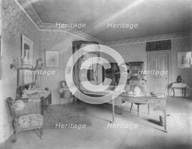 Home of Phoebe Apperson Hearst (widow of George Hearst) at 1400 New Hampshire Ave., NW..., c1900. Creator: Frances Benjamin Johnston.