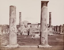 Temple of Venus, Pompeii, between 1880 and 1890. Creator: Giorgio Sommer.