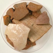 Pottery Fragments, Coptic, 4th-7th century. Creator: Unknown.