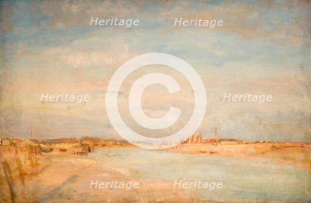 River Scene, 1935-1949. Creator: Walter Westley Russell.