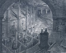 'Over London - By Rail', 1872. Artist: Adolphe François Pannemaker