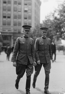 Major General Jesse McIlvaine Carter, U.S.A. - Left, with Mcgibbs, 1918. Creator: Harris & Ewing.