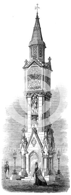 Memorial to the late Prince Consort at Hastings, 1864. Creator: Unknown.