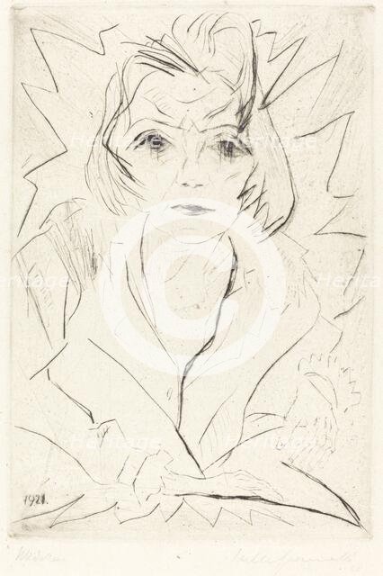 Madchen (Girl), 1921. Creator: Walter Gramatté.