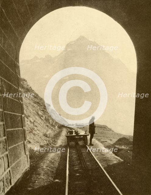 'The Wonderful Trans-Andine Railway', 1930. Creator: ENA.