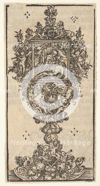 Reliquary with a Pieta, from the Large Series of Wittenberg Reliquaries, 1509. Creator: Lucas Cranach the Elder.