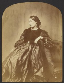 Portrait of a Woman, about 1865. Creator: Oscar Gustav Rejlander.