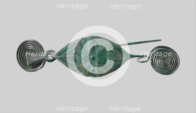 Brooch, European Bronze Age, 11th century B.C. Creator: Unknown.
