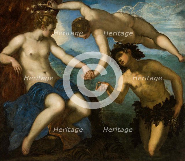 Wedding of Bacchus and Ariadne, 1578. Creator: Tintoretto, Jacopo (1518-1594).