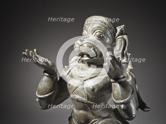 Hanuman, The Divine Monkey, c.1600. Creator: Unknown.