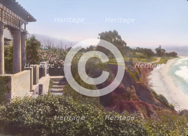 "Inellan," Walter Douglas house, Channel Drive, Montecito, California, 1917. Creator: Frances Benjamin Johnston.