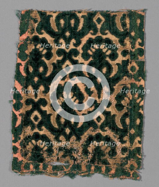 Fragment, Italy, 1600/1650. Creator: Unknown.