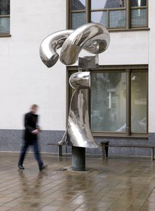 'Ritual', sculpture by Antanas Brazdys, Coleman Street, City of London, 2016. Artist: Chris Redgrave.