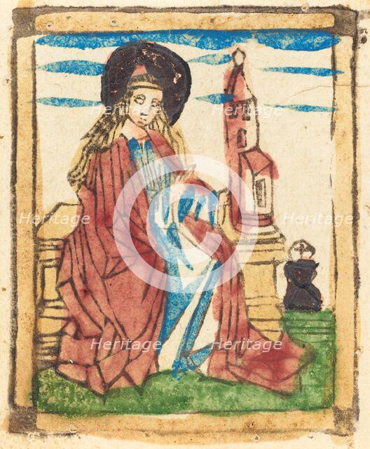 Saint Barbara, 1460/1470. Creator: Unknown.