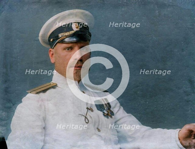 Georgii Iakovlevich Sedov, 1912. Creator: Nikolay Vasilyevich Pinegin.