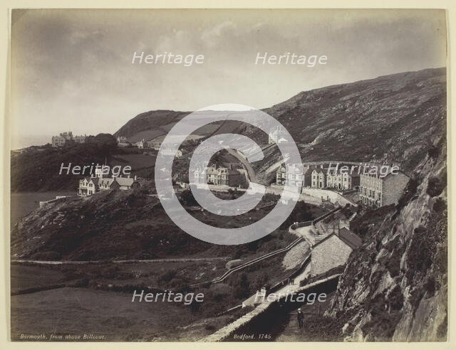 Barmouth, from above Bellevue, 1860/94. Creator: Francis Bedford.