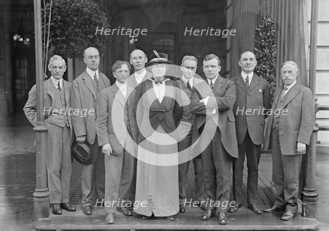 Commission On Industrial Relations Appointed By President...,1913/1914. Creator: Harris & Ewing.