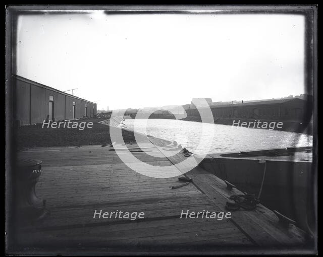 USFC Steamer "Albatross" Survey of Fishing Banks from Newport to Newfoundland, 1885. Creator: United States National Museum Photographic Laboratory.