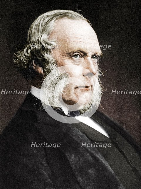 Joseph Lister, English surgeon and pioneer of antiseptic surgery, c1890. Artist: Unknown.