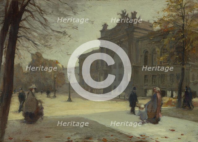 Palais de l'Industrie (Palace of Industry), 1899. Creator: Eugene Trigoulet.