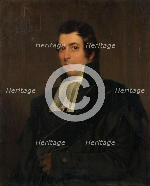 Gijsbertus Johannes Rooyens (1785-1846), Professor of Theology and Church History at the University  Creator: Jan Adam Kruseman.