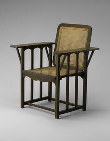Armchair, 1894/96. Creator: Phoenix Furniture Company.