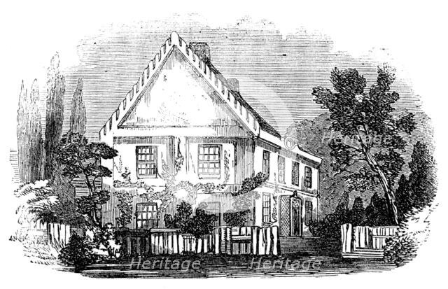 Sir Richard Steele's House, Haverstock-Hill, 1858. Creator: Unknown.