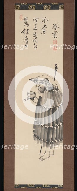 The Monk Daito Kokushi as a Beggar, early 19th century. Creator: Shunso Joshu.