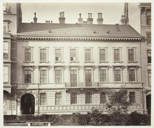 Türkenstraße No. 15, Wohnhaus des Grafen von Wimpfen, 1860s. Creator: Unknown.