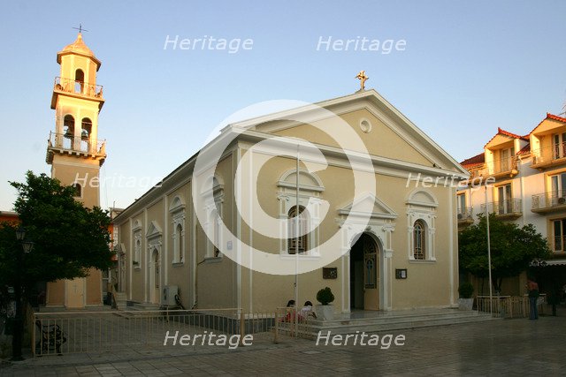 Church, Argostoli, Kefalonia, Greece.