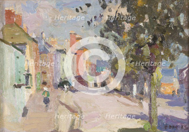 'Newnham on Severn', 1857-1921. Artist: David Davies