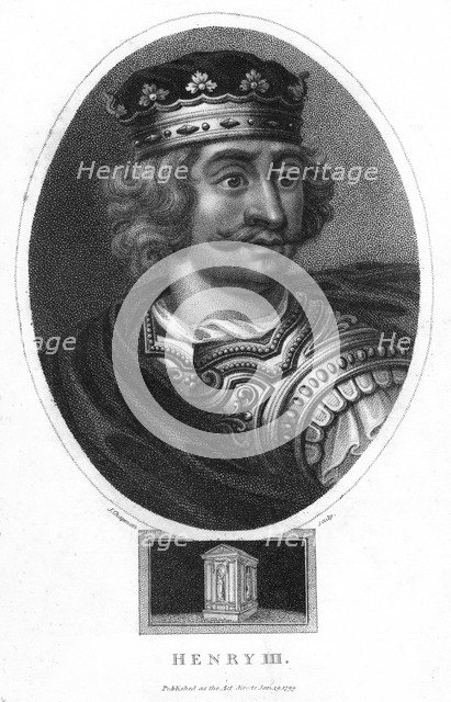 Henry III, (1799).Artist: J Chapman