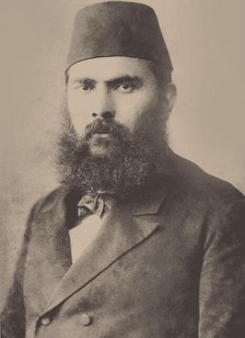 Portrait of Ahmed Mithat (1844-1912), End of 19th cen. Creator: Anonymous.