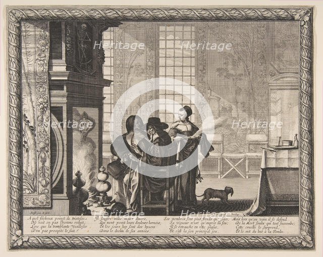 Old Age, 1636. Creator: Abraham Bosse.