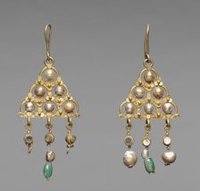 Earring (one of a pair), 600s. Creator: Unknown.