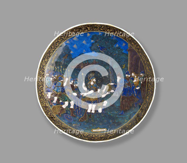 Cup: Abraham and Melchizedek, c1600. Artist: Susanne de Court.