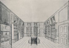 'View Looking Inwards of Samuel Pepys's Library in York Building', 1928. Artist: Unknown.