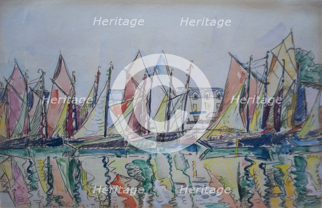 Le Pouliguen, 1929. Artist: Signac, Paul (1863-1935)