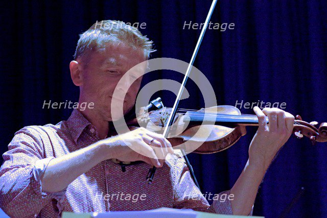 Chris Garrick, Watermill Jazz Club, Dorking, Surrey, 2014. Artist: Brian O'Connor.