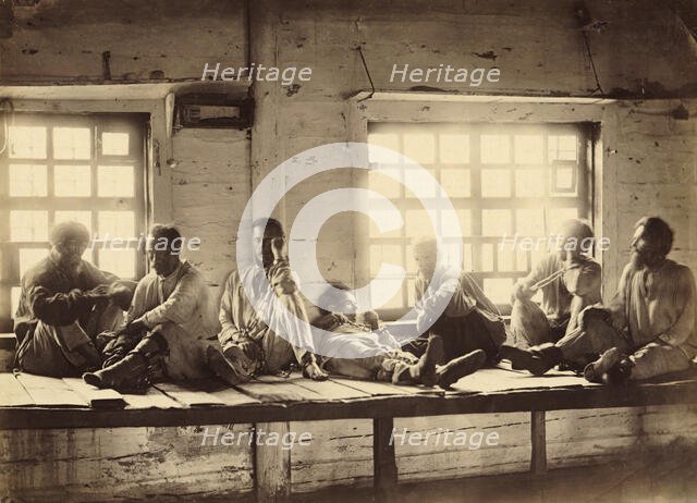 Punishment Cell, 1891. Creator: Aleksei Kuznetsov.