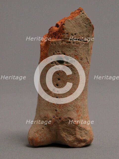 Fragment of a Figure, Coptic, 4th-7th century. Creator: Unknown.