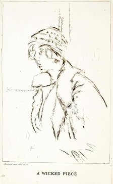A Wicked Piece, c1922. Creator: Walter Richard Sickert.
