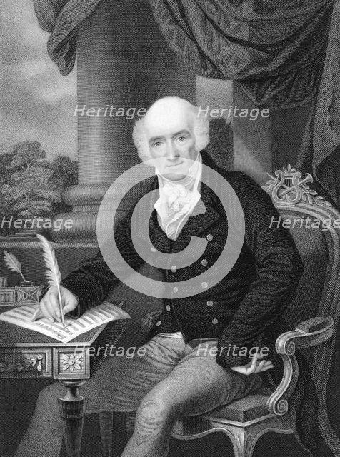 Portrait of the composer Giovanni Battista Viotti (1755-1824), ca 1820. Creator: Meyer, Henry Hoppner (1780-1847).