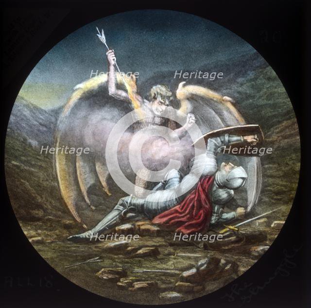 'The Struggle', c1910.  Creator: Unknown.