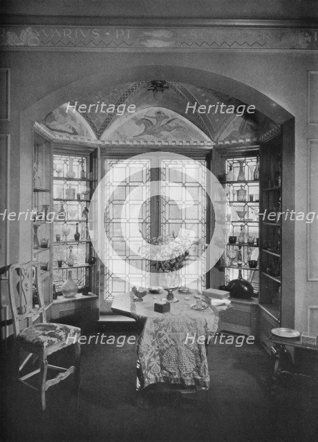 One end of the breakfast room, house of Benjamin Wood, New York, 1926. Artist: Unknown.